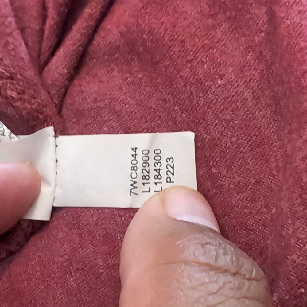 Lucky Brand| Dusk Rose Scoop Neck Short Sleeved T-shirt Polyester Cotton Blend - Picture 11 of 11